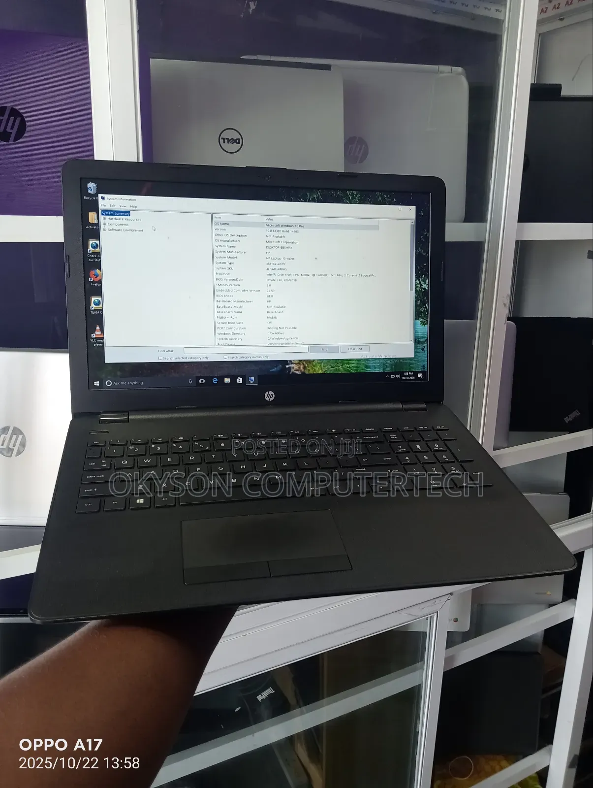 Laptop HP 15-Ra003nia 4GB Intel HDD 500GB