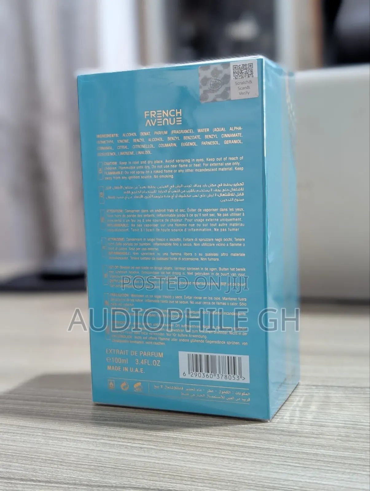 French Avenue Vulcan Feu Extrait De Parfum