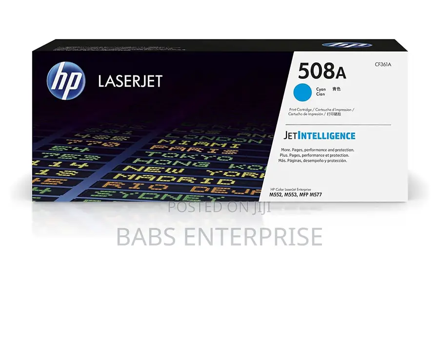 Hp Toner Cf361a (508a) Cyan