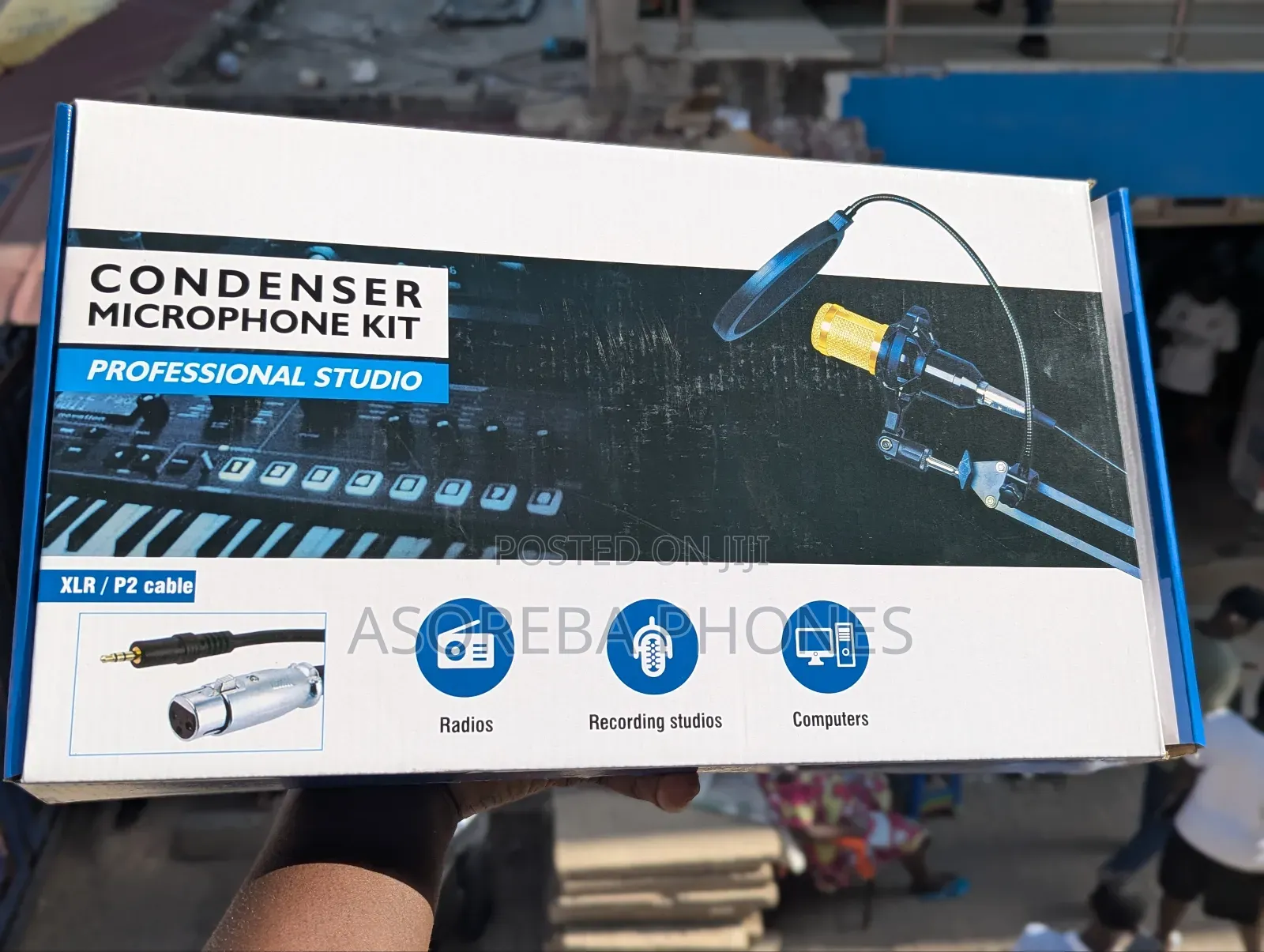 Professional Condenser Studio Microphone Set