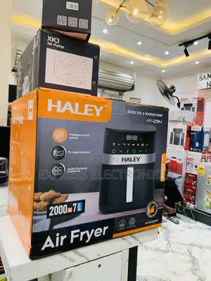 Zealous Sleek New Black Haley-Hy-2514 Haley Air Fryer Maker 7ltr 2000w