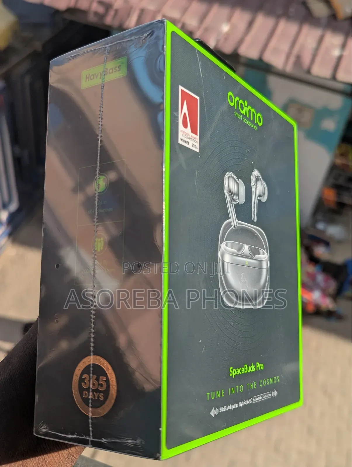 Oraimo Spacebuds Pro Premium 50db Hybrid Anc True Wireless Earbuds