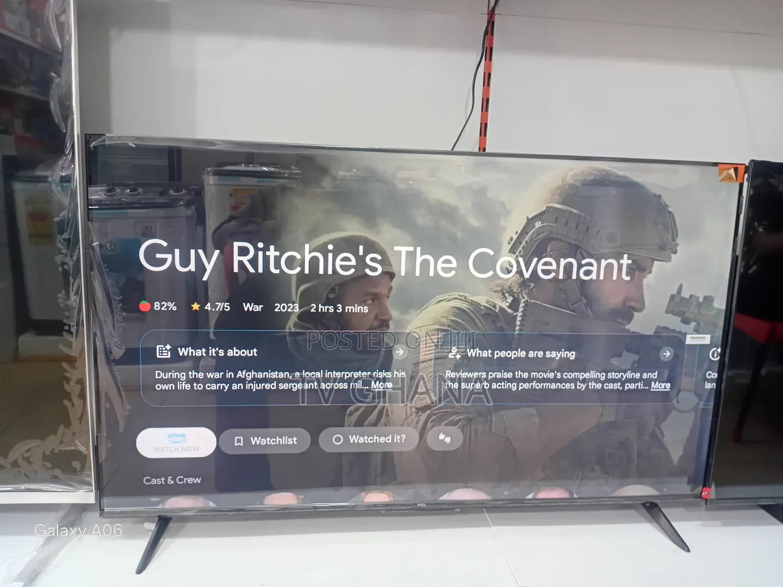 TCL 43” Android Smart Tv – Big Picture, Smart Feature