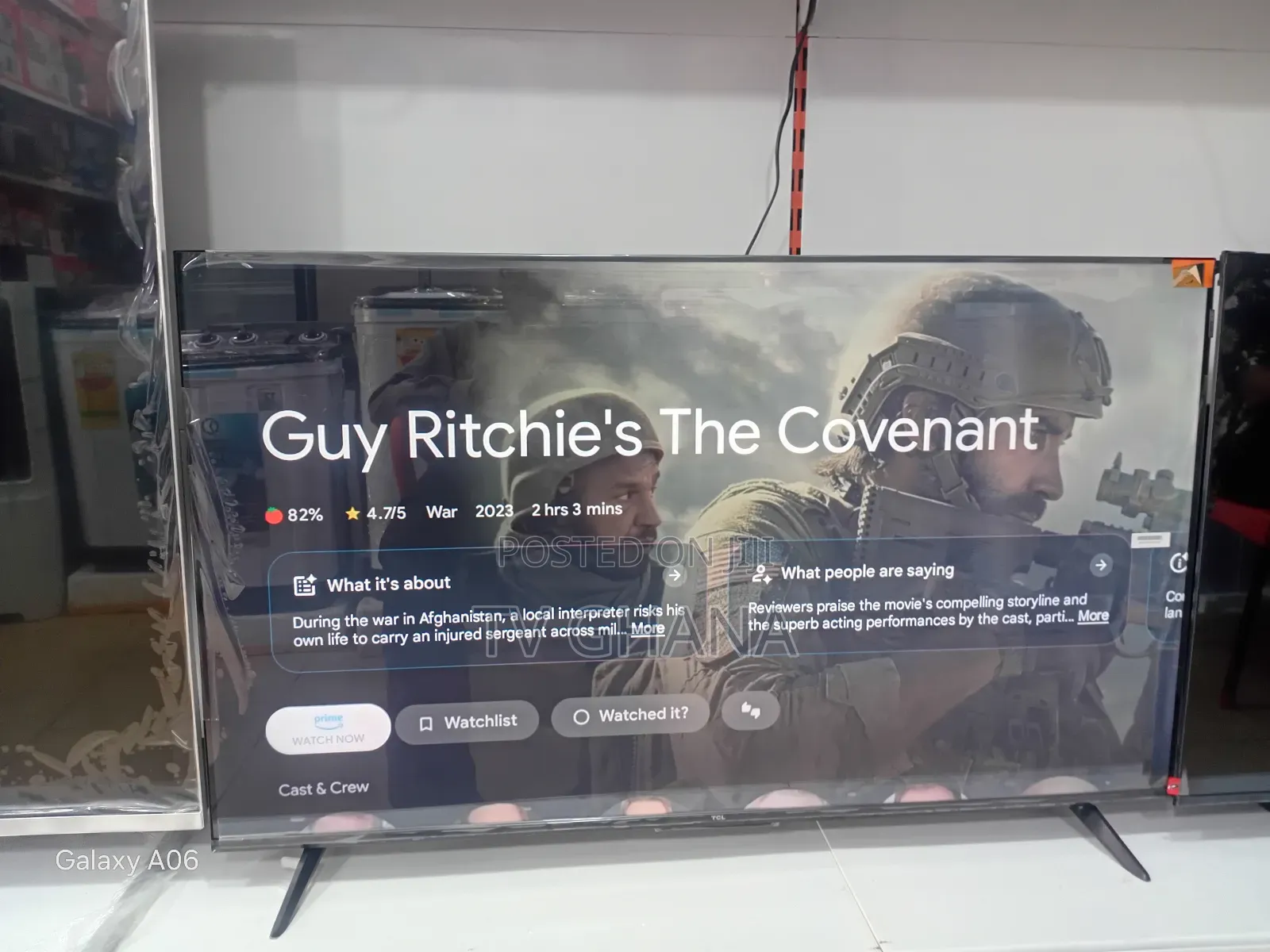 TCL 43” Android Smart Tv – Big Picture, Smart Feature
