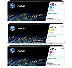 Hp Toner W2031a, W2032a, W2033a (415a) Cyan Yellow Magenta