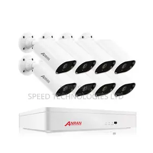 8 Channels CCTV Camera Kit - 2mp