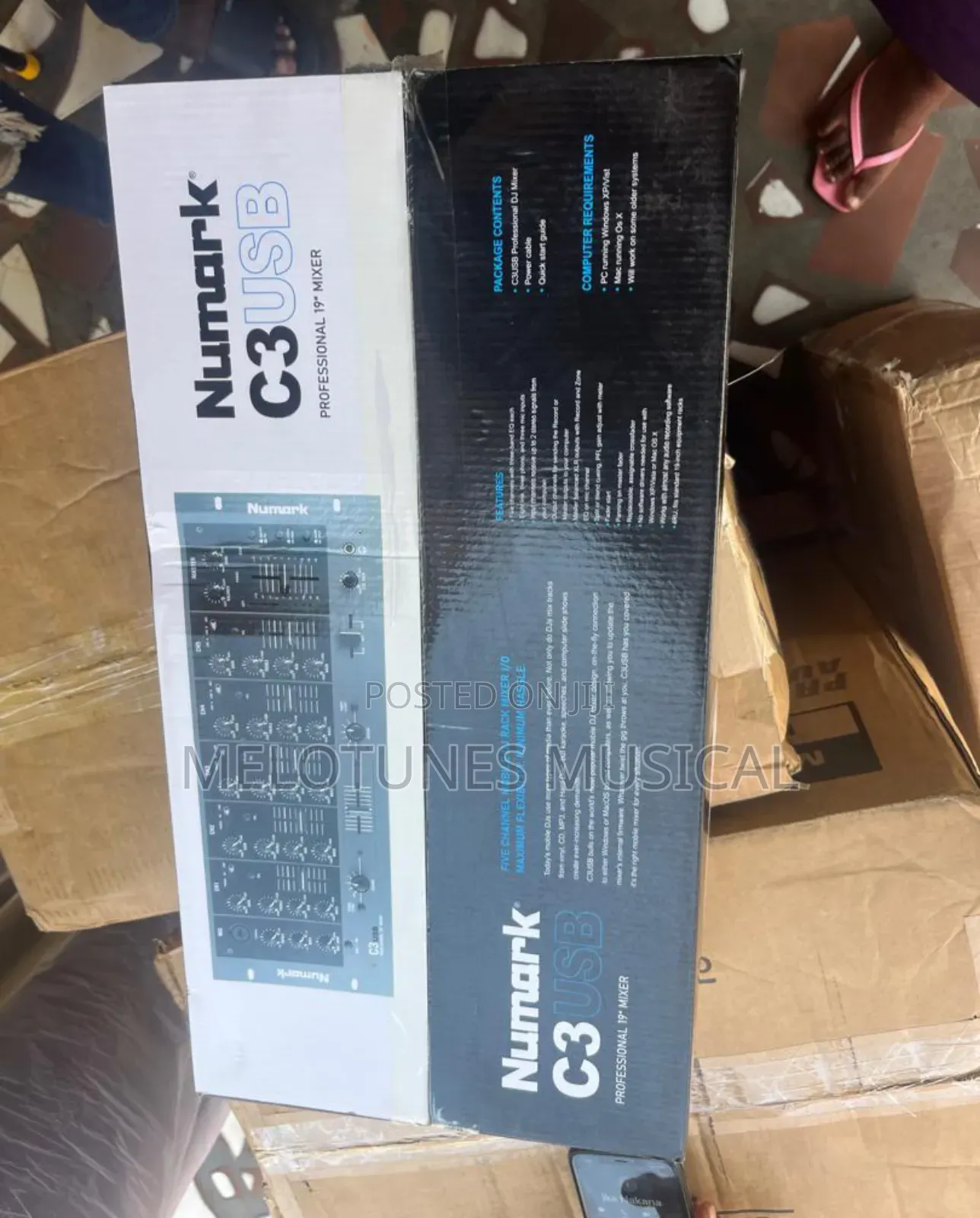 Numark C3usb Professional 19" Mixer