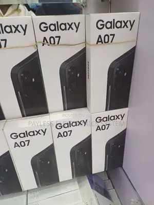 New Samsung Galaxy A07 4G 128 GB Black