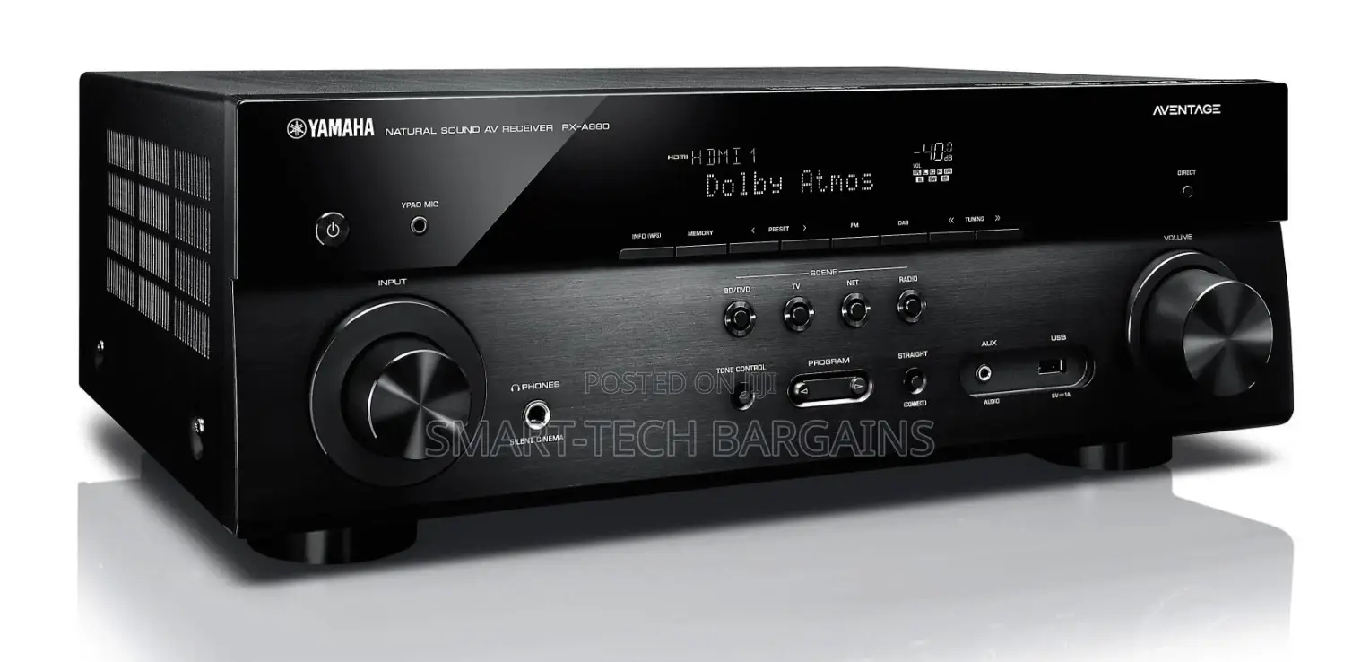 Yamaha Rx-a680 | 7.2-ch | Wi-fi | B | Airplay2 | Atmos | Musiccast