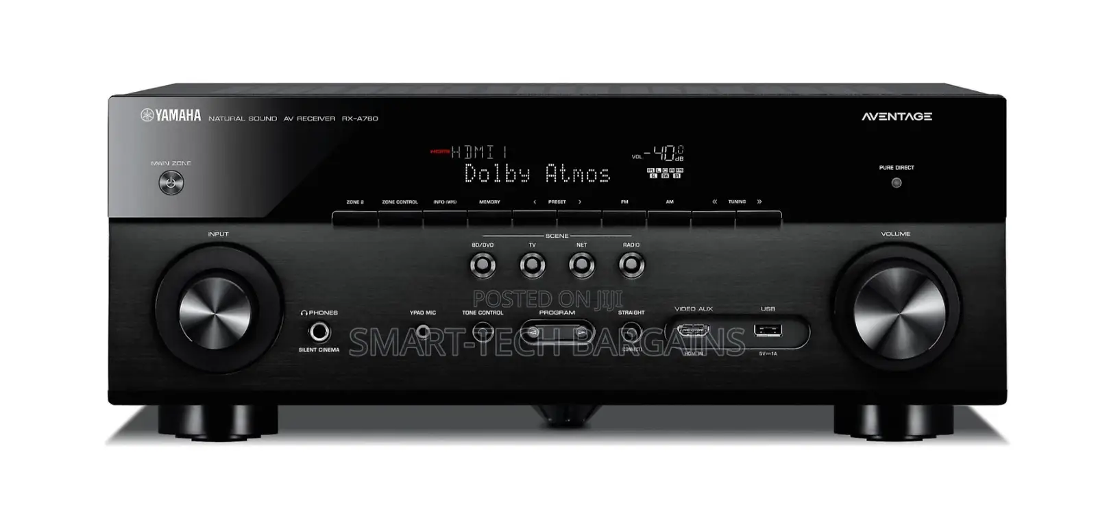 Yamaha Rx-a760 | 7.2-ch | Wi-fi | Bluetooth | Airplay | Atmos | Dts:X