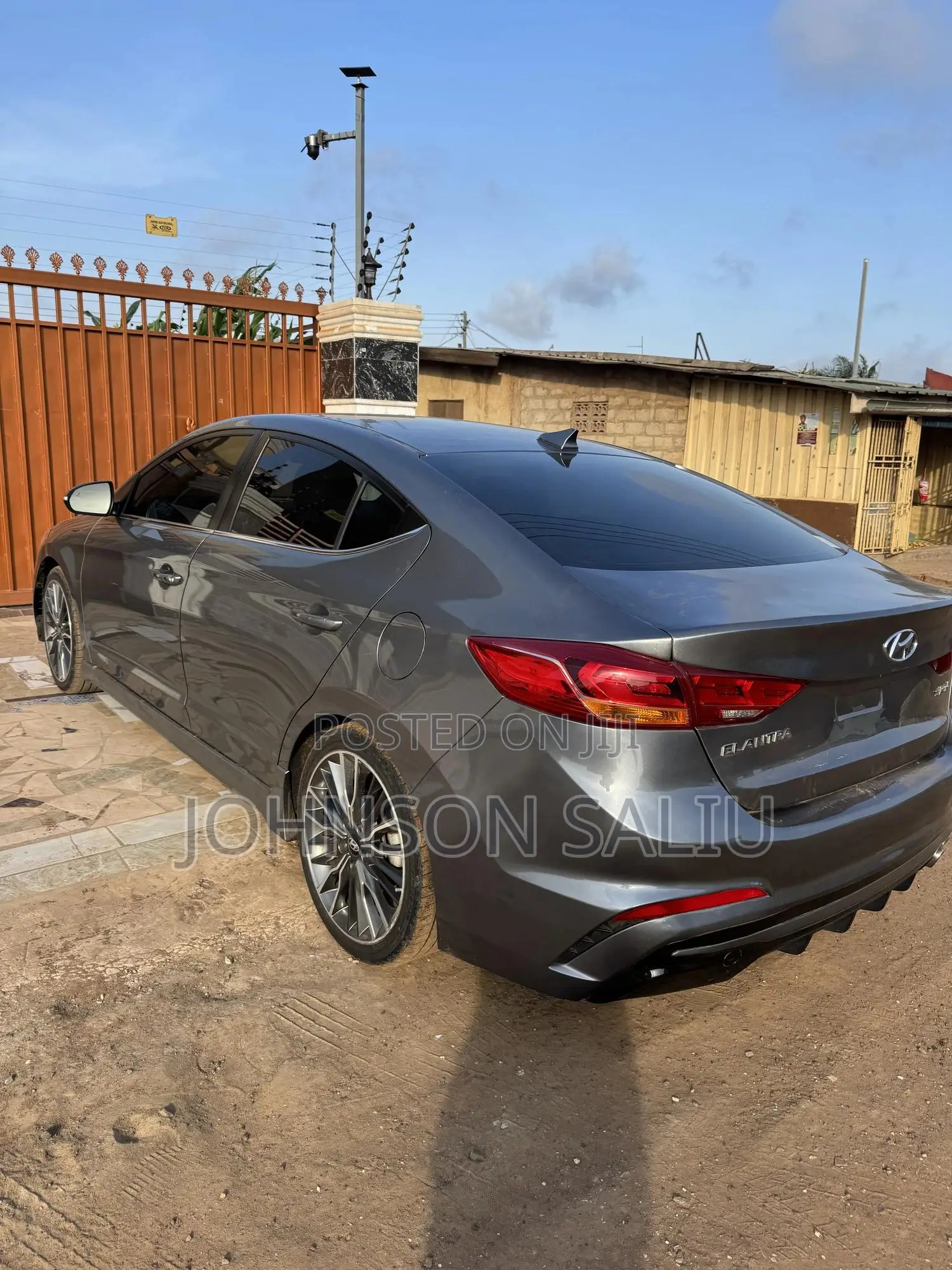 Hyundai Elantra Sport 2018 Gray