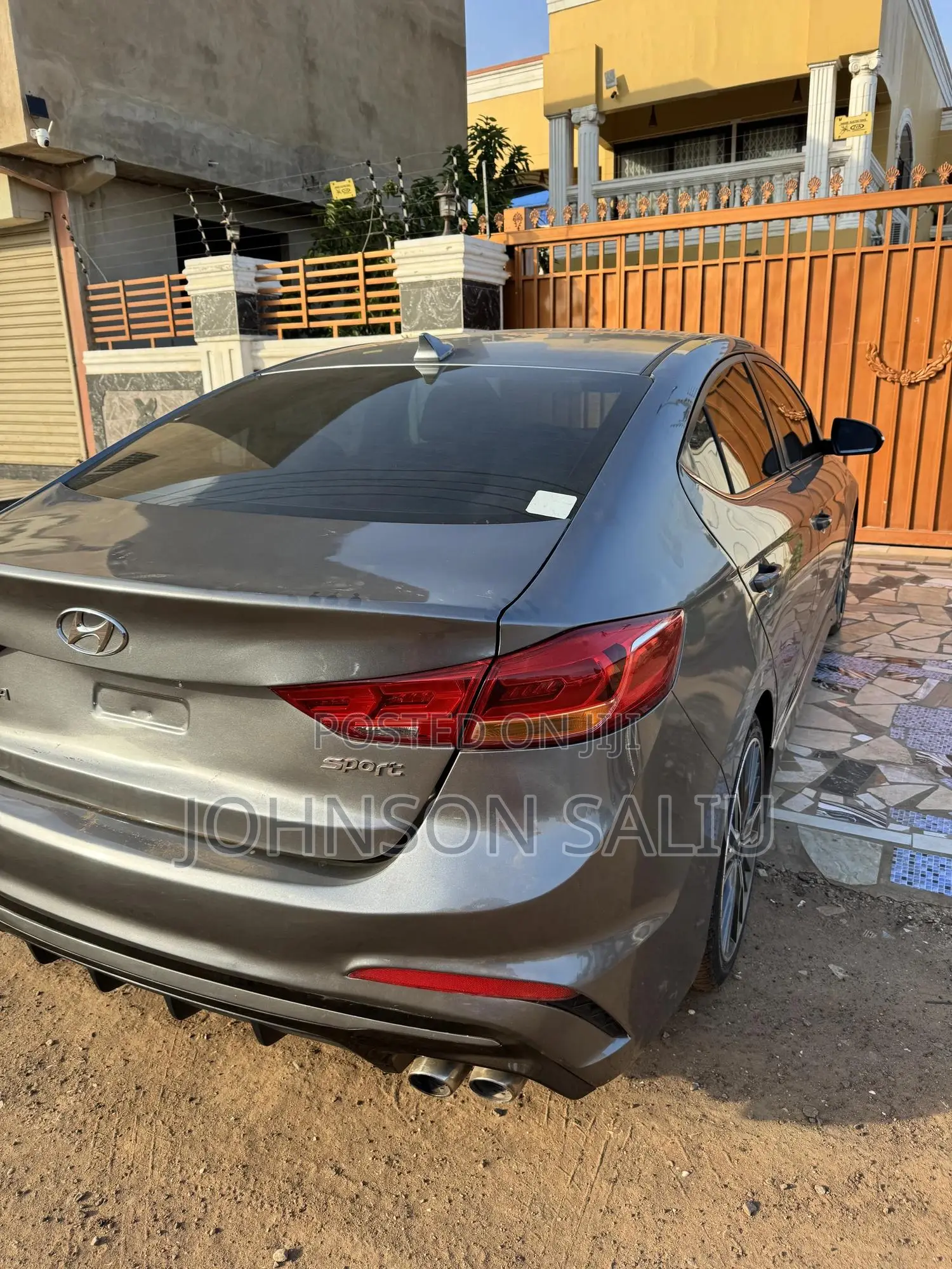 Hyundai Elantra Sport 2018 Gray