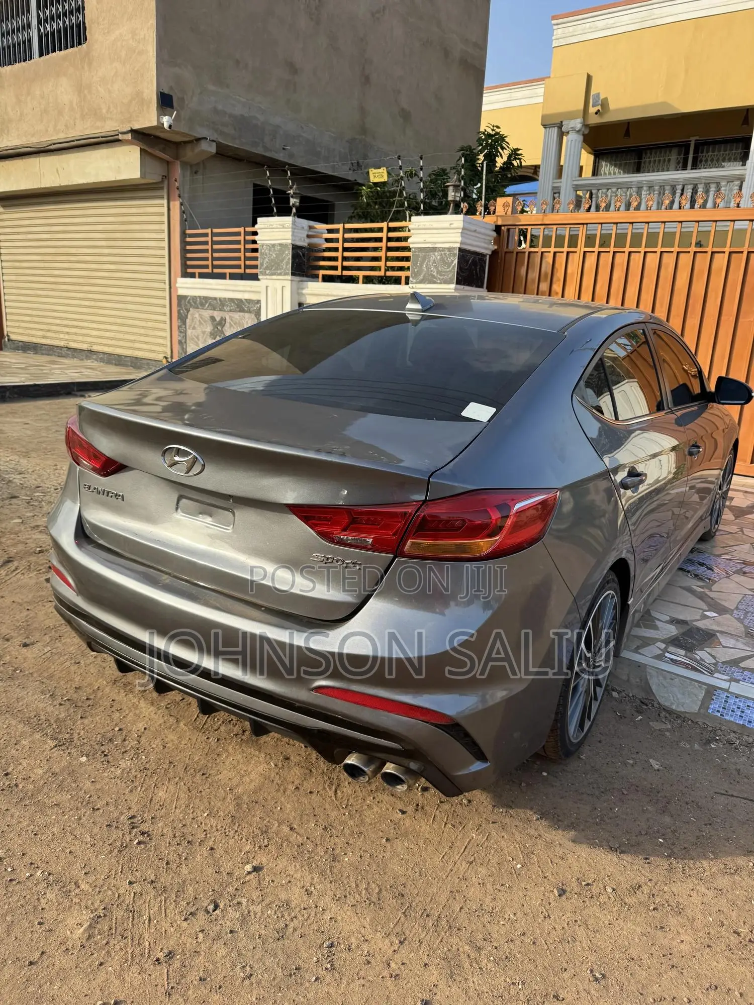 Hyundai Elantra Sport 2018 Gray