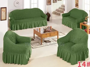 Turkish Stylish Stretchable Jacquard Sofa Covers Set Seater 3,2,1,1