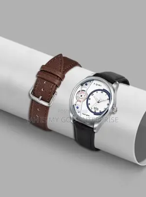 Tomi T105 Men's Quartz Watch Versatile Double Strap Detachable Watch