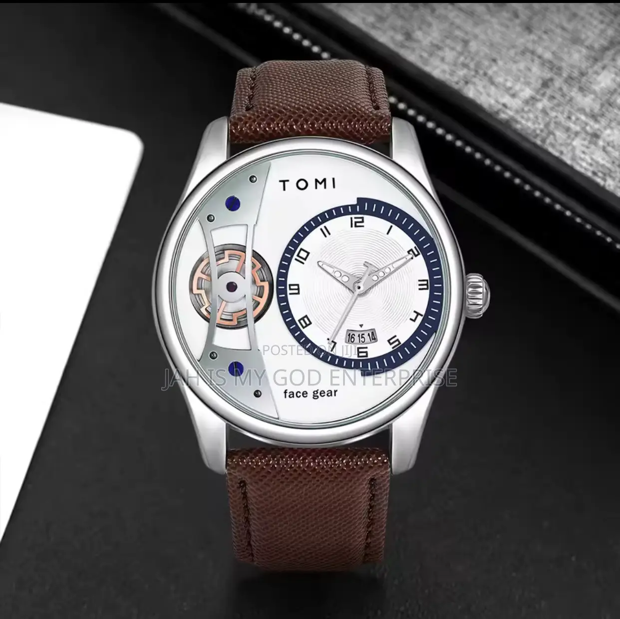 Tomi T105 Men's Quartz Watch Versatile Double Strap Detachable Watch