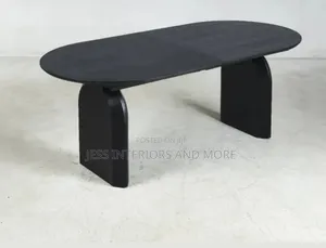 Black Dining Table (Extendable) 300cm