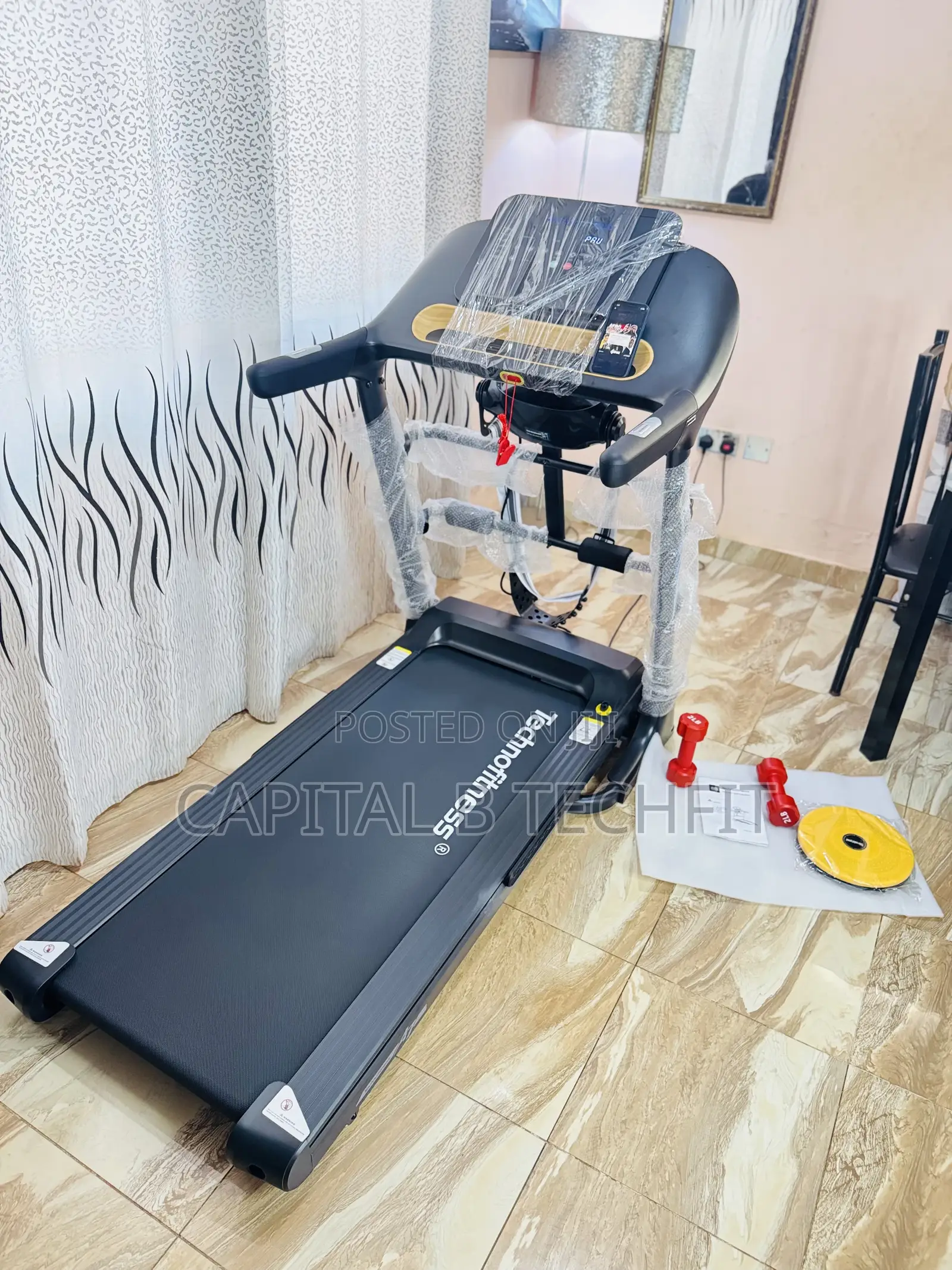 Super Techno Fitness Treadmill