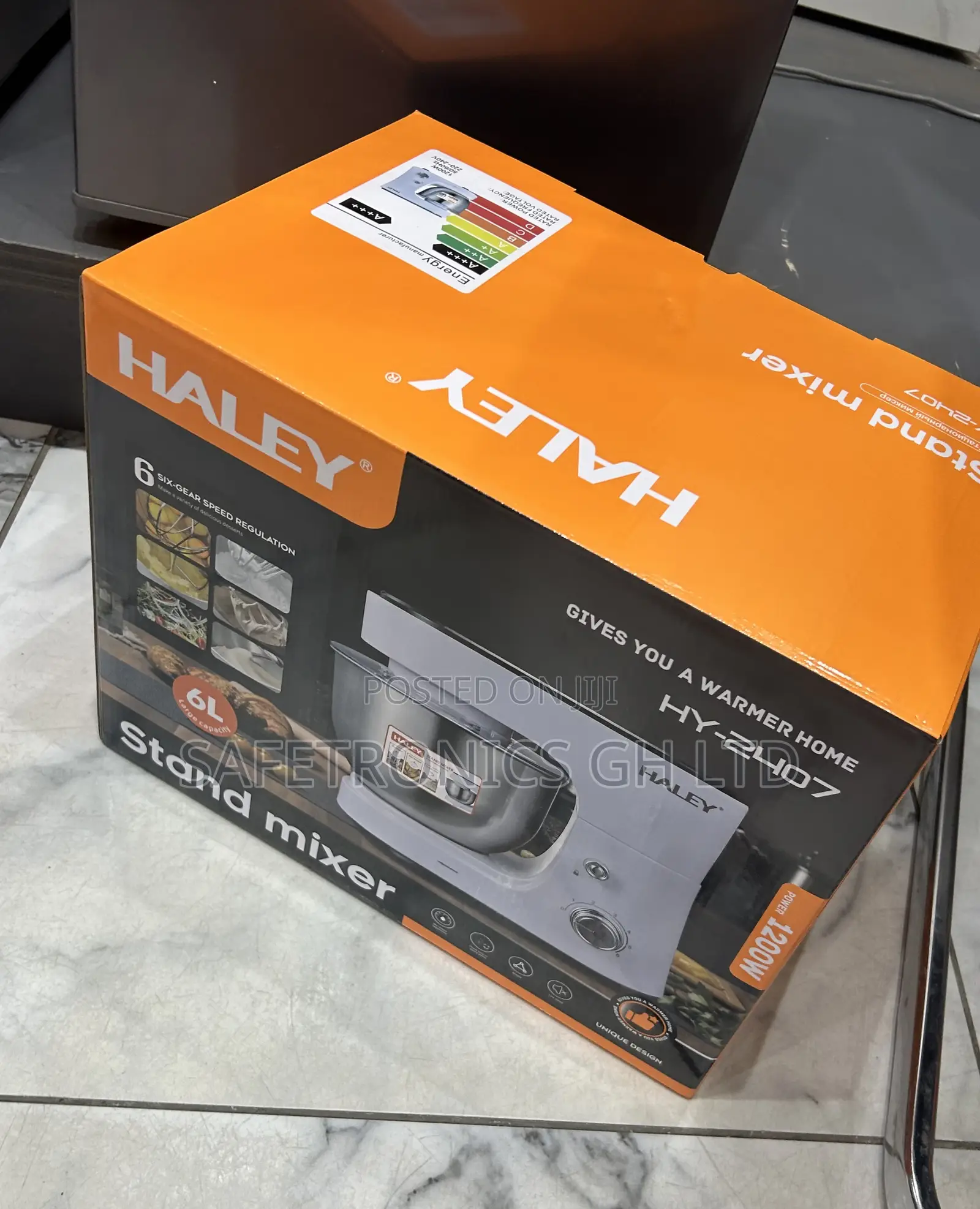 Purchase New Hy-2407 Electric 1200 Watts 6 Liters Stand Mixer Haley