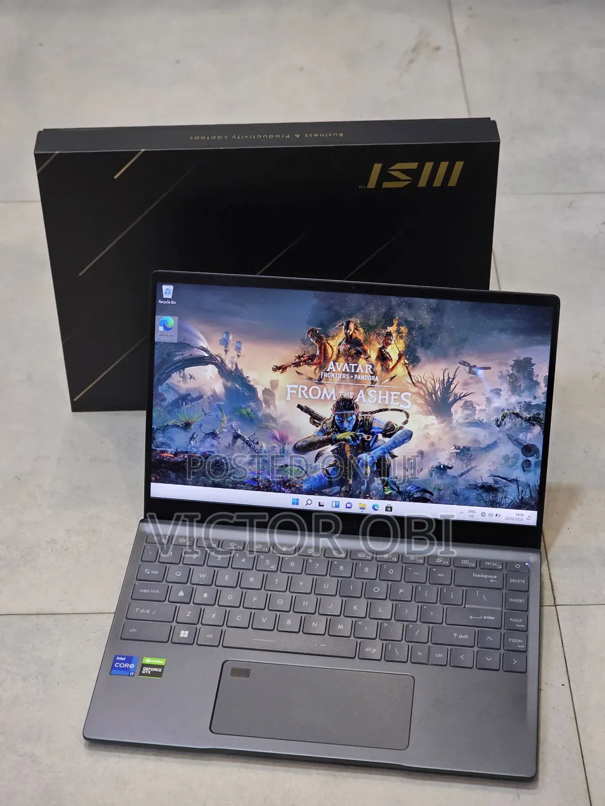 Laptop MSI PX60 Prestige 16GB Intel Core I7 SSD 512GB