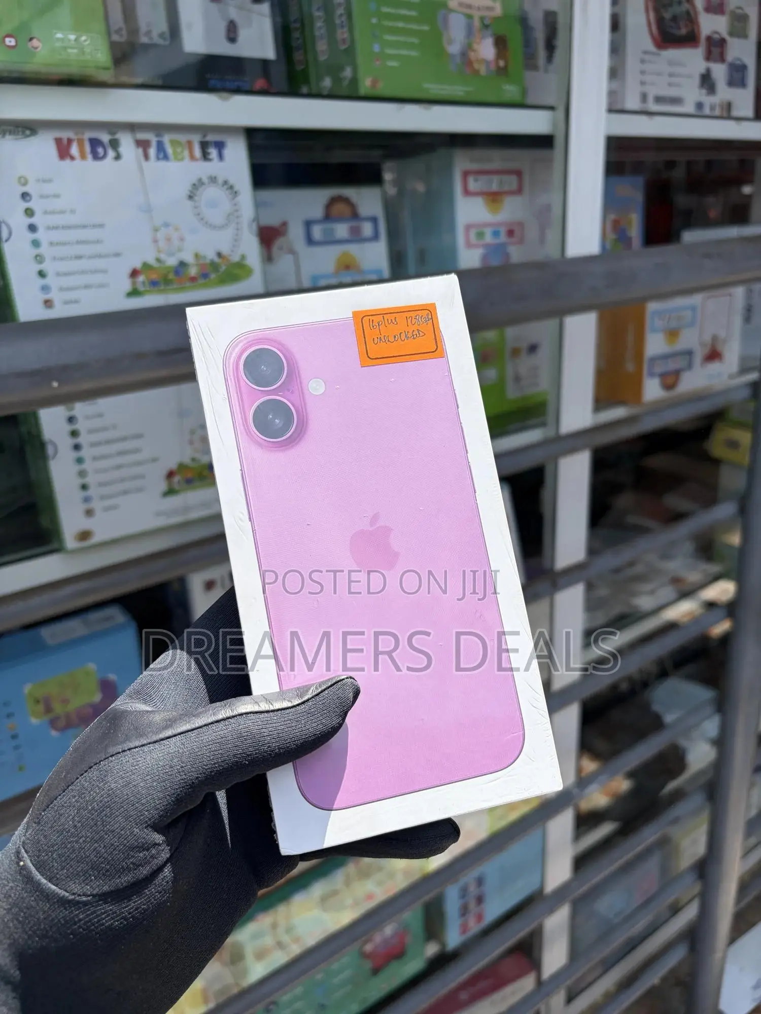 New Apple iPhone 16 Plus 128 GB Pink