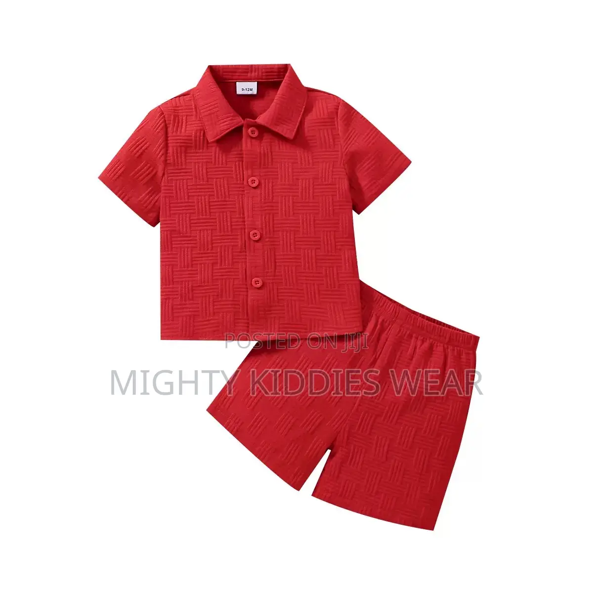 Boy Short Sleeve Two-Piece Children's Clothing Ages 6m -2yrs