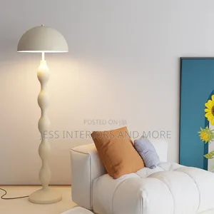 Floor Lamp(White) Mushroom