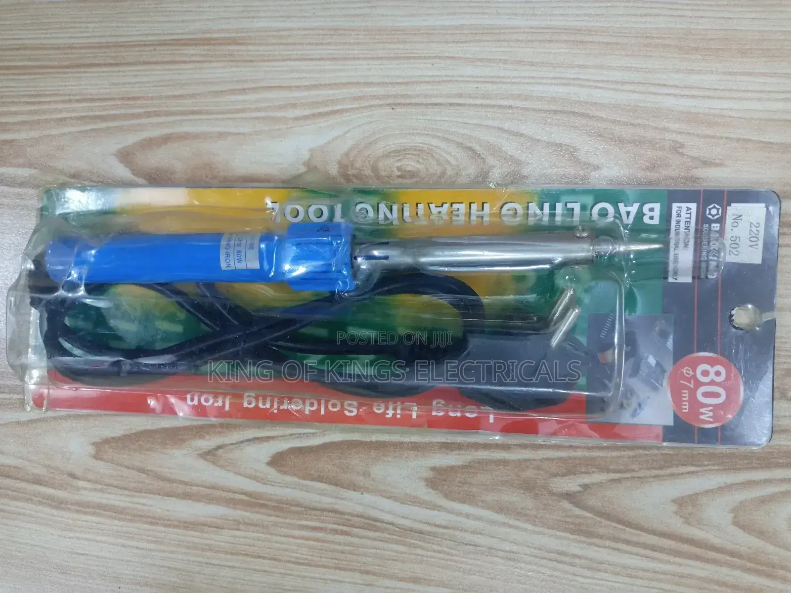 Electric Soldering Iron – (80w) High Heat