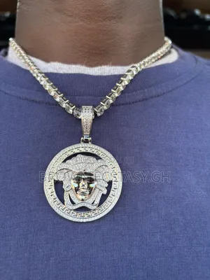 Versace Iced Out Necklace