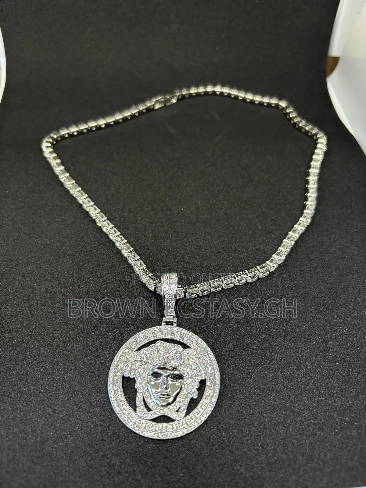 Versace Iced Out Necklace
