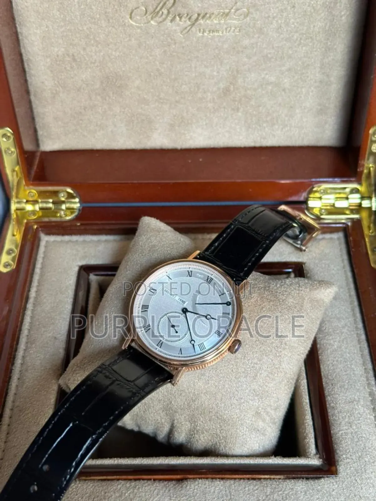 Classique Leathet Breguet Men's Watch