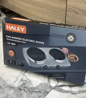 Super Fast Hy-1891___haley 2500 Watts (White) Electric Plate 2 Hub