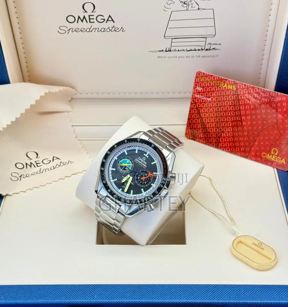 Omega Speedmaster Luxury Chronograph Automatic Chain Watch