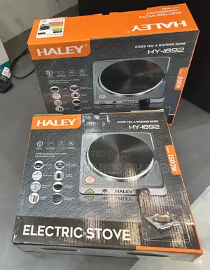 Try Massive Electric Hot Plate 1 Hub 1500watts Hy-1892 Haley Grey