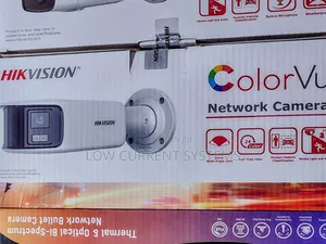 Hikvision 4mp Panoramic Colorvu Network Ip Wifi Camera 180° Acusence