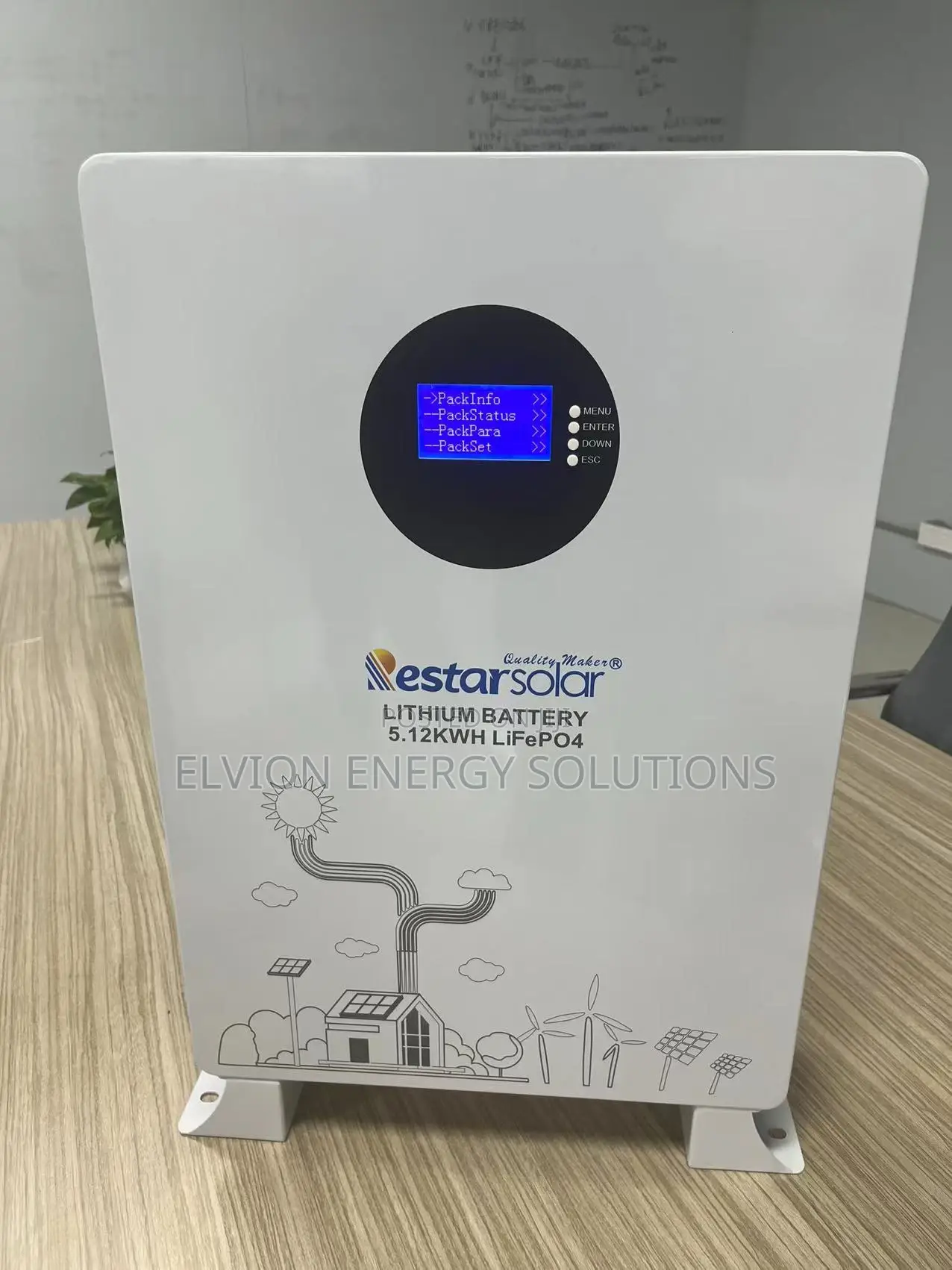 5.12kwh Solar Lithium Battery