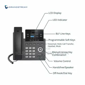 Grandstream Grp2612w Wifi 6 4-line 4-sip Accounts Carrier Ip Phone