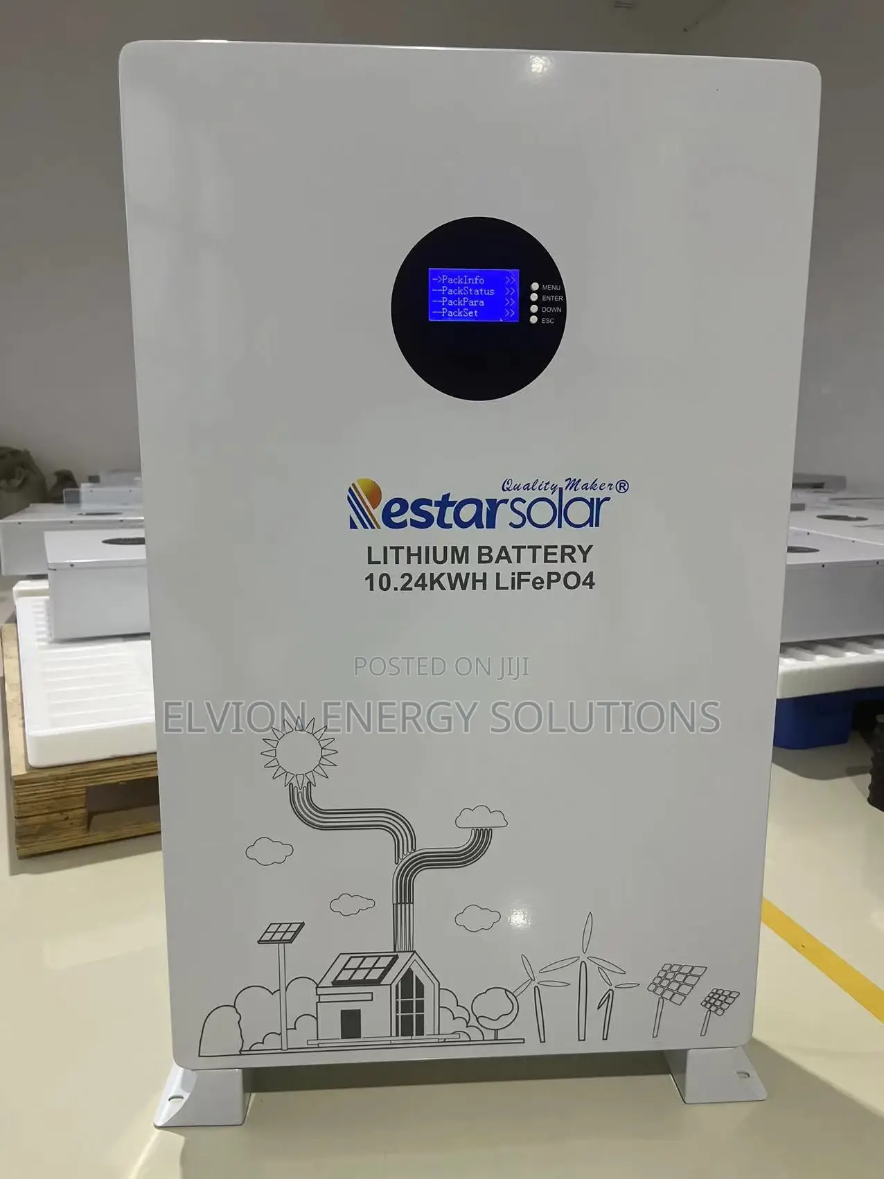 10.24kwh Solar Lithium Battery