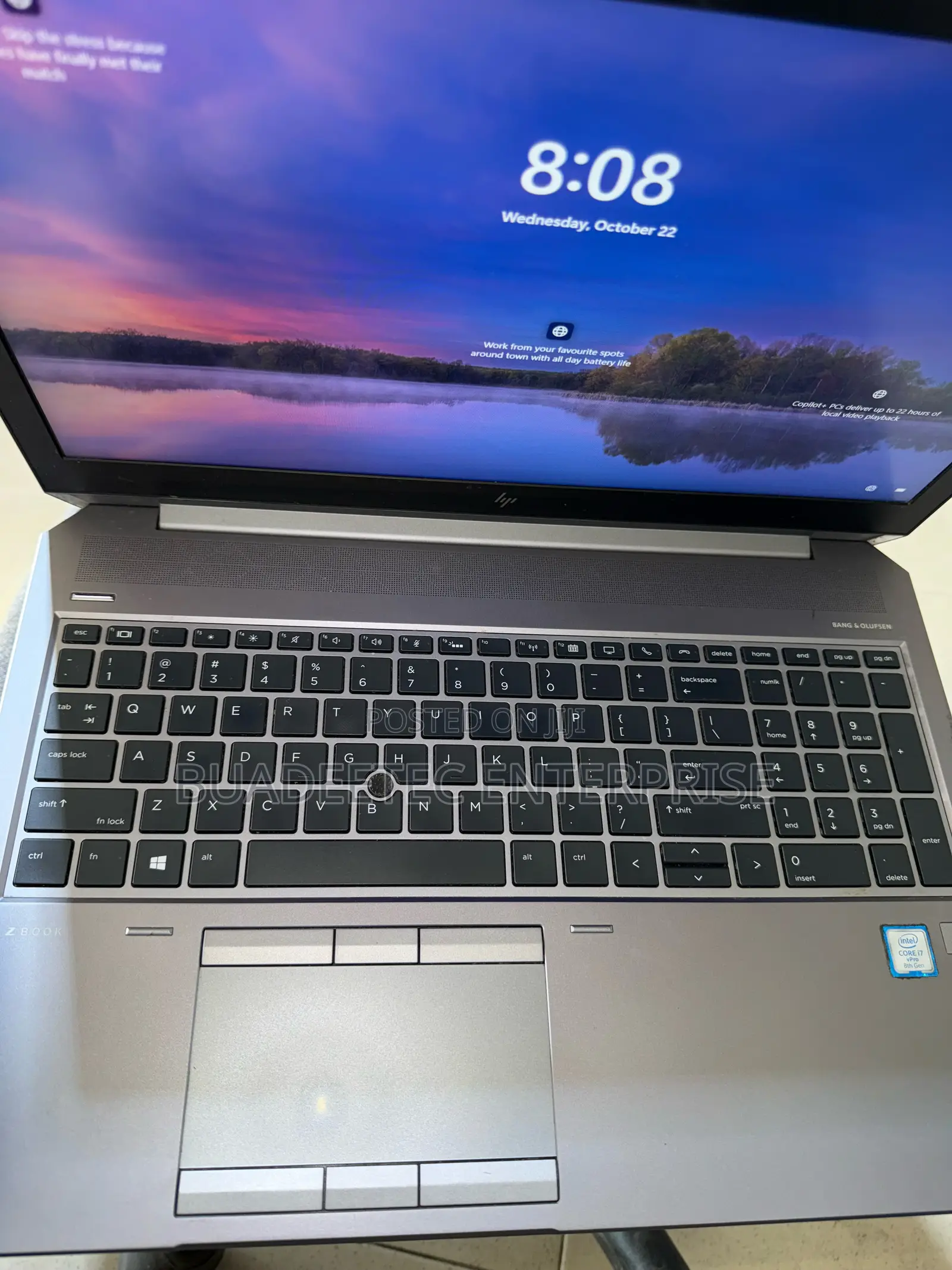 Laptop HP ZBook 15 G5 32GB Intel Core i7 SSD 512GB