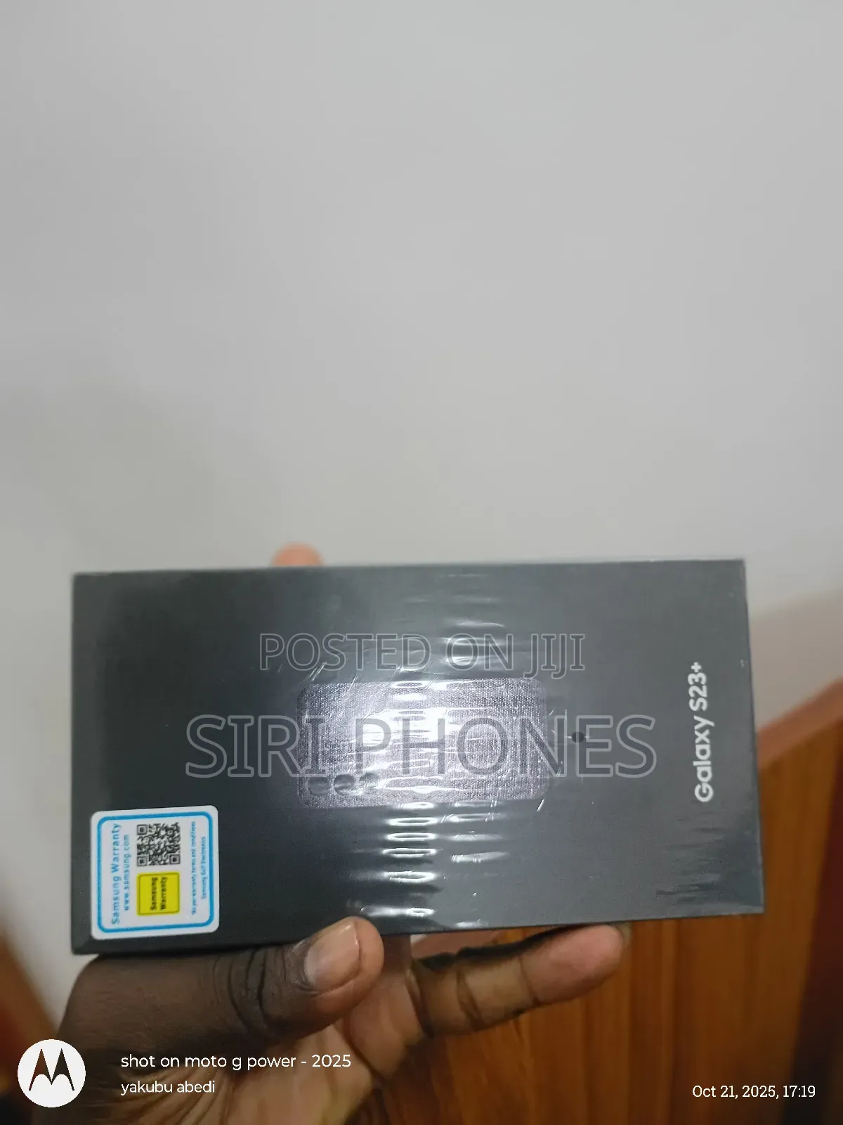 New Samsung Galaxy S23+ 256 GB Black