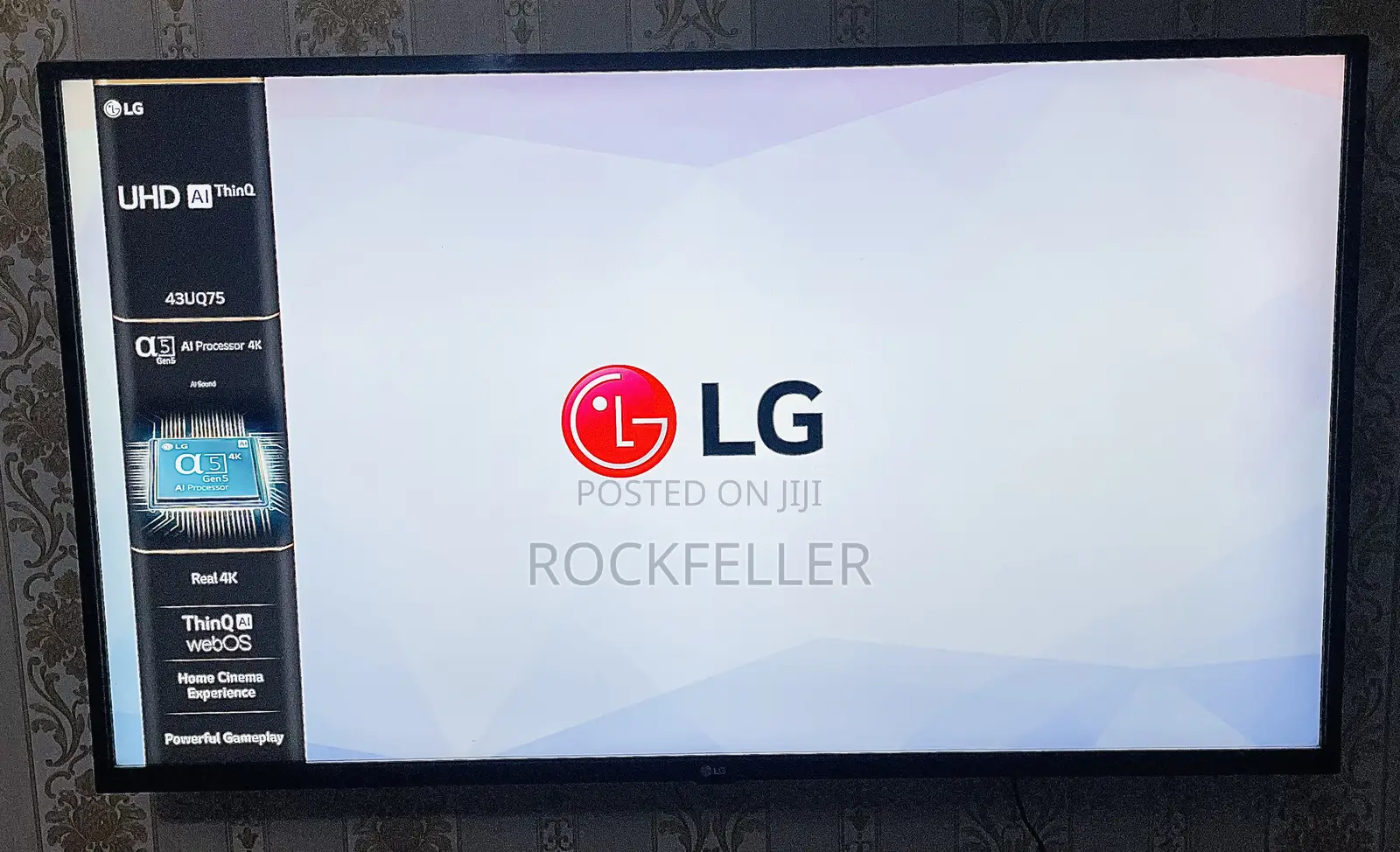 Uk Used Lg Webos Thinq Ai Smart Uhd HDR 43 Inches