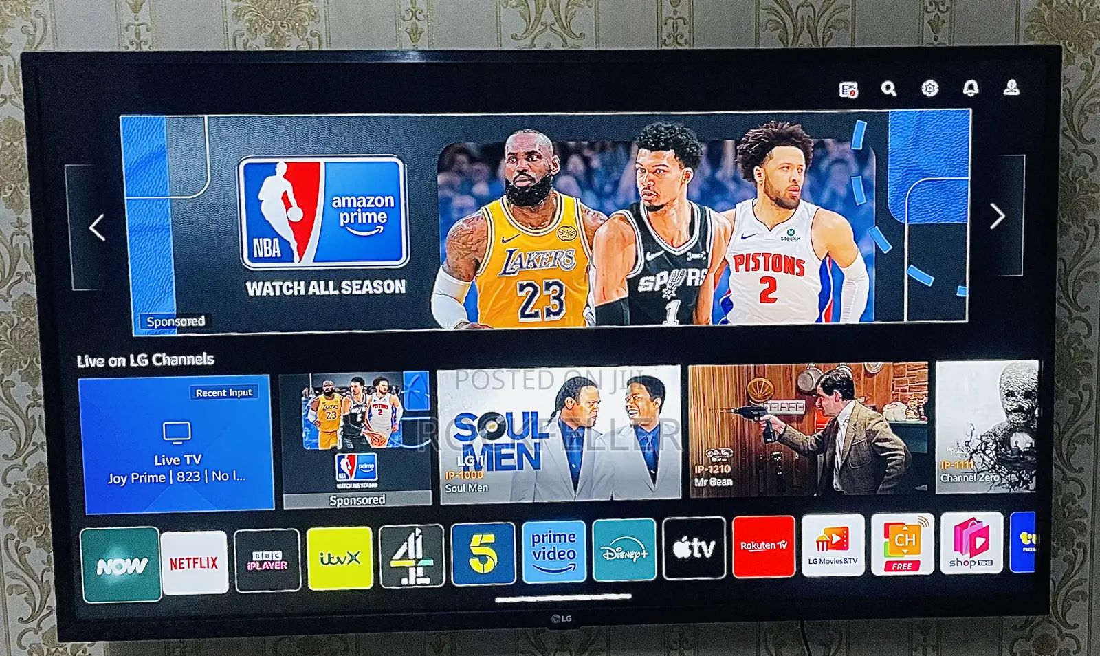 Uk Used Lg Webos Thinq Ai Smart Uhd HDR 43 Inches