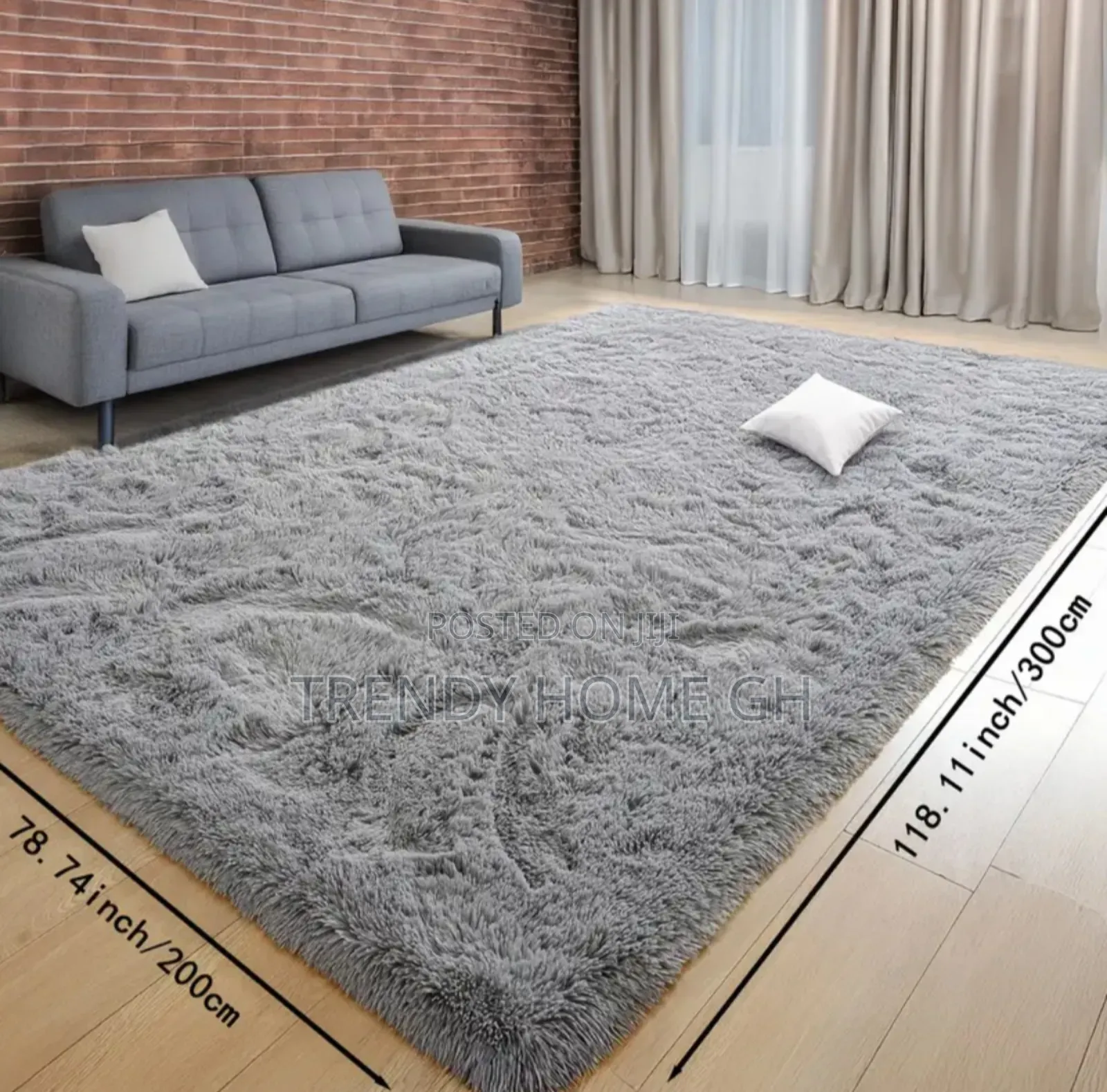 Super Soft Rabbit Fur Carpet Perfect for Living Room Bedroom ”