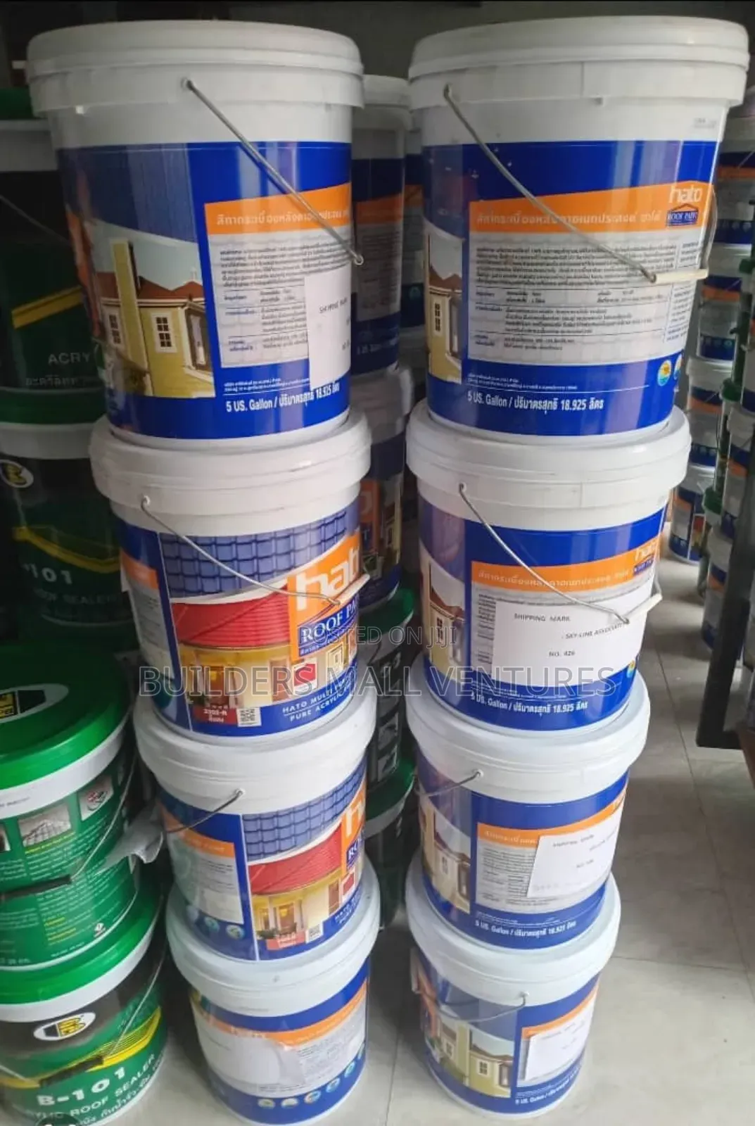 20l Hato Acrylic Paint (Roof and Floor Painting)