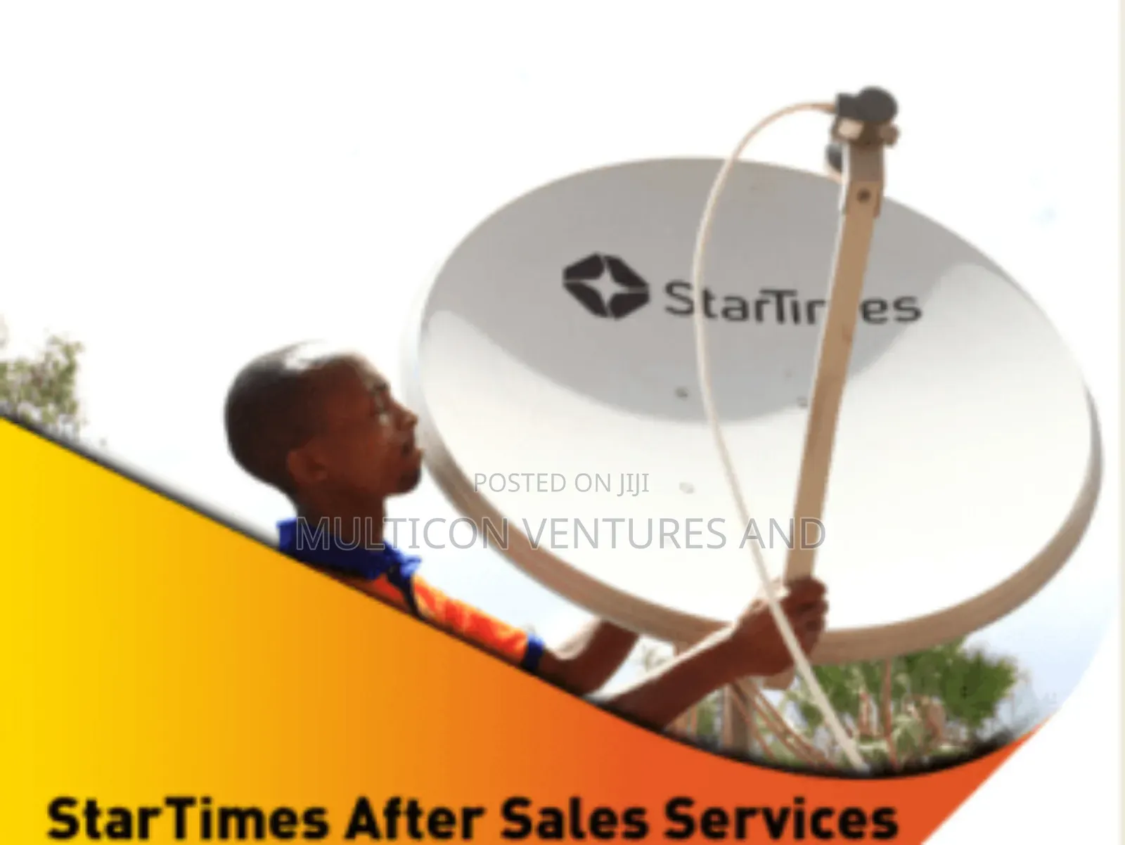 Sales and Installation Of: Dstv, Startimes, Multitv, Gotv Etc.