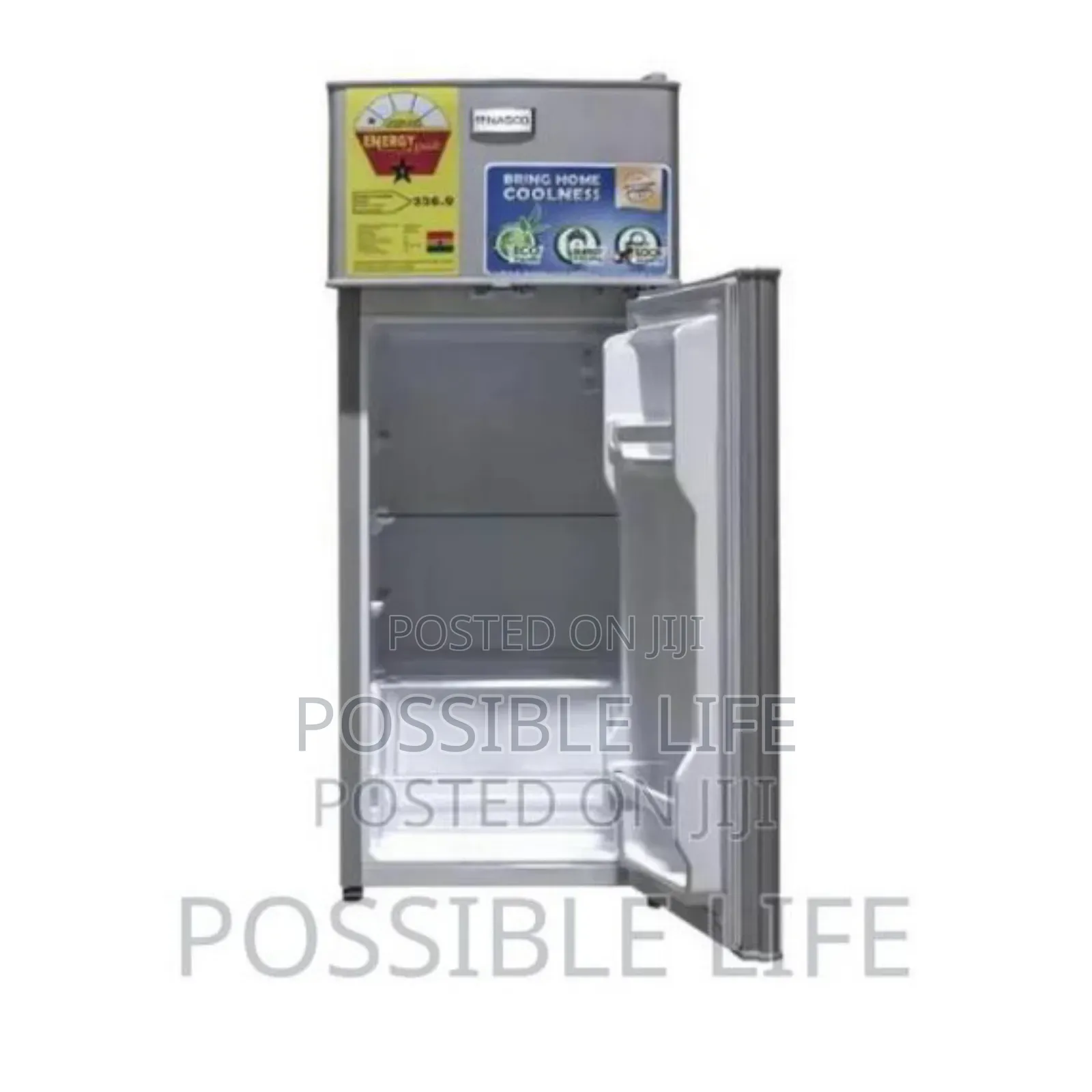 Double Door Table Top Fridge With Freezer