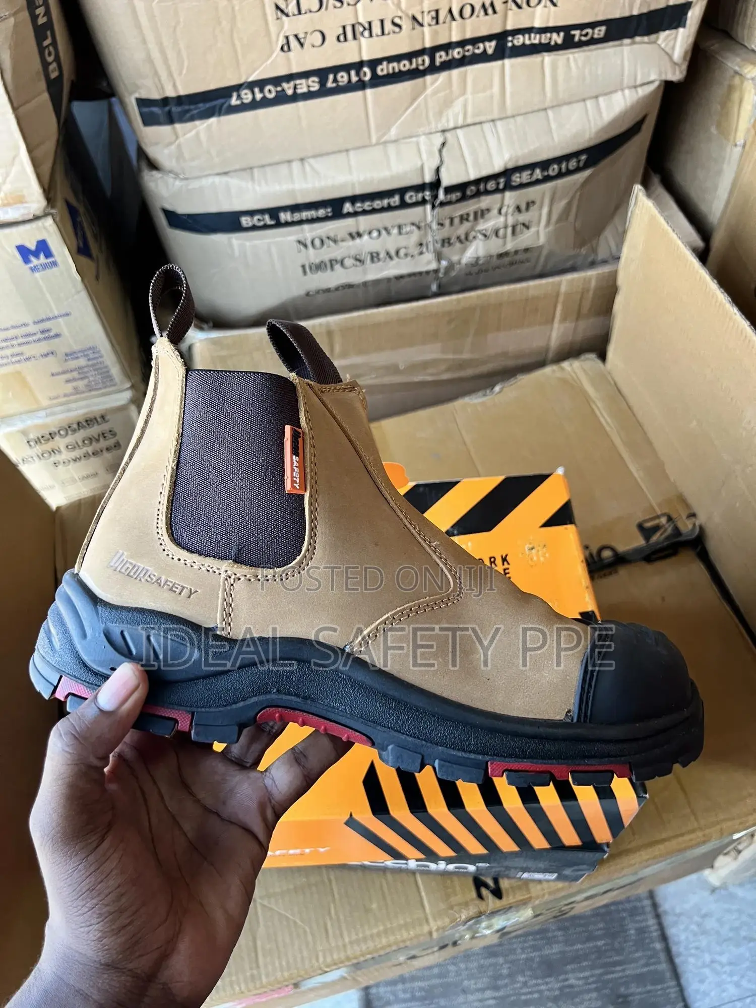 Hillson Safety Slip-on Safety Boot