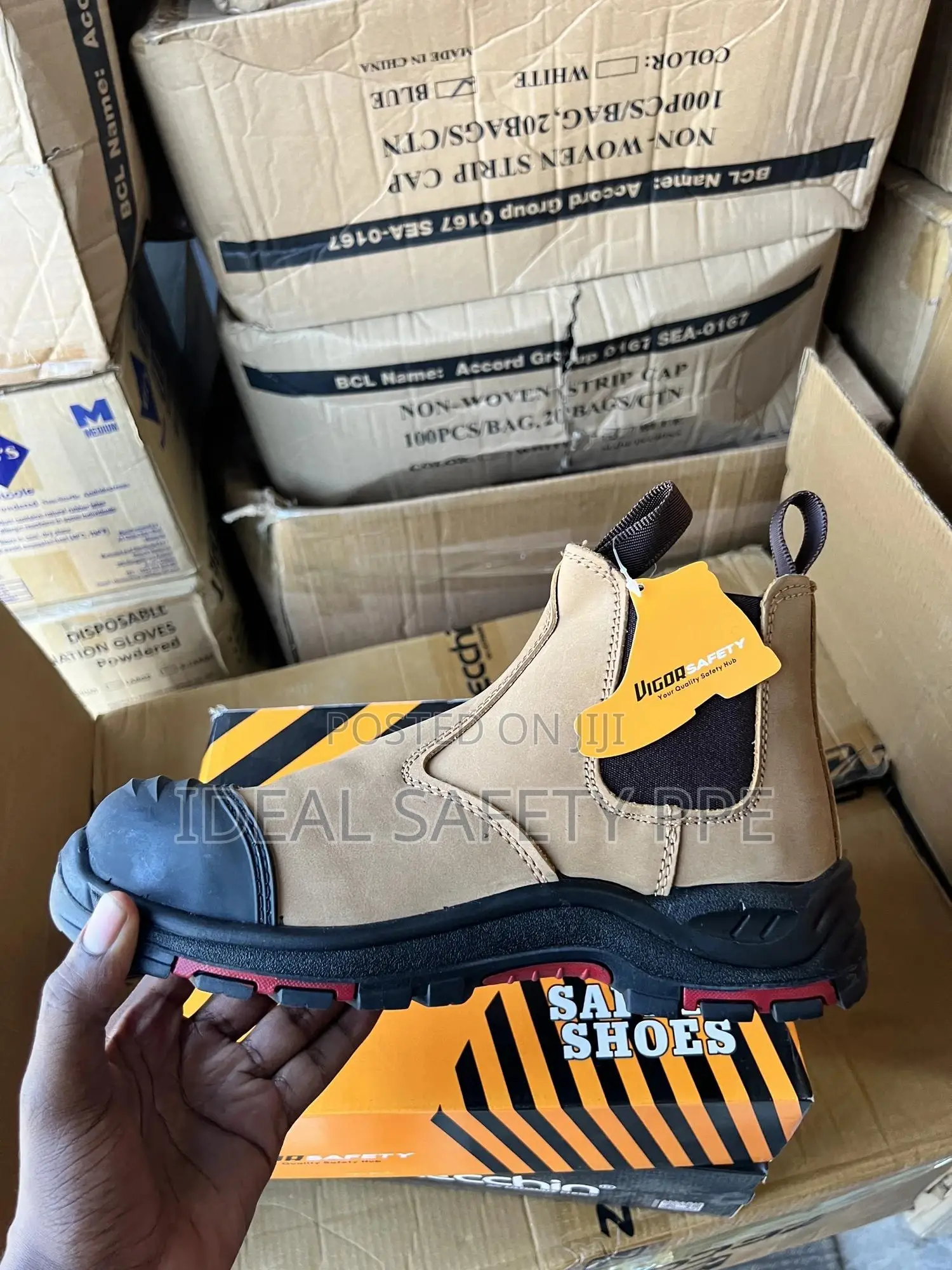 Hillson Safety Slip-on Safety Boot