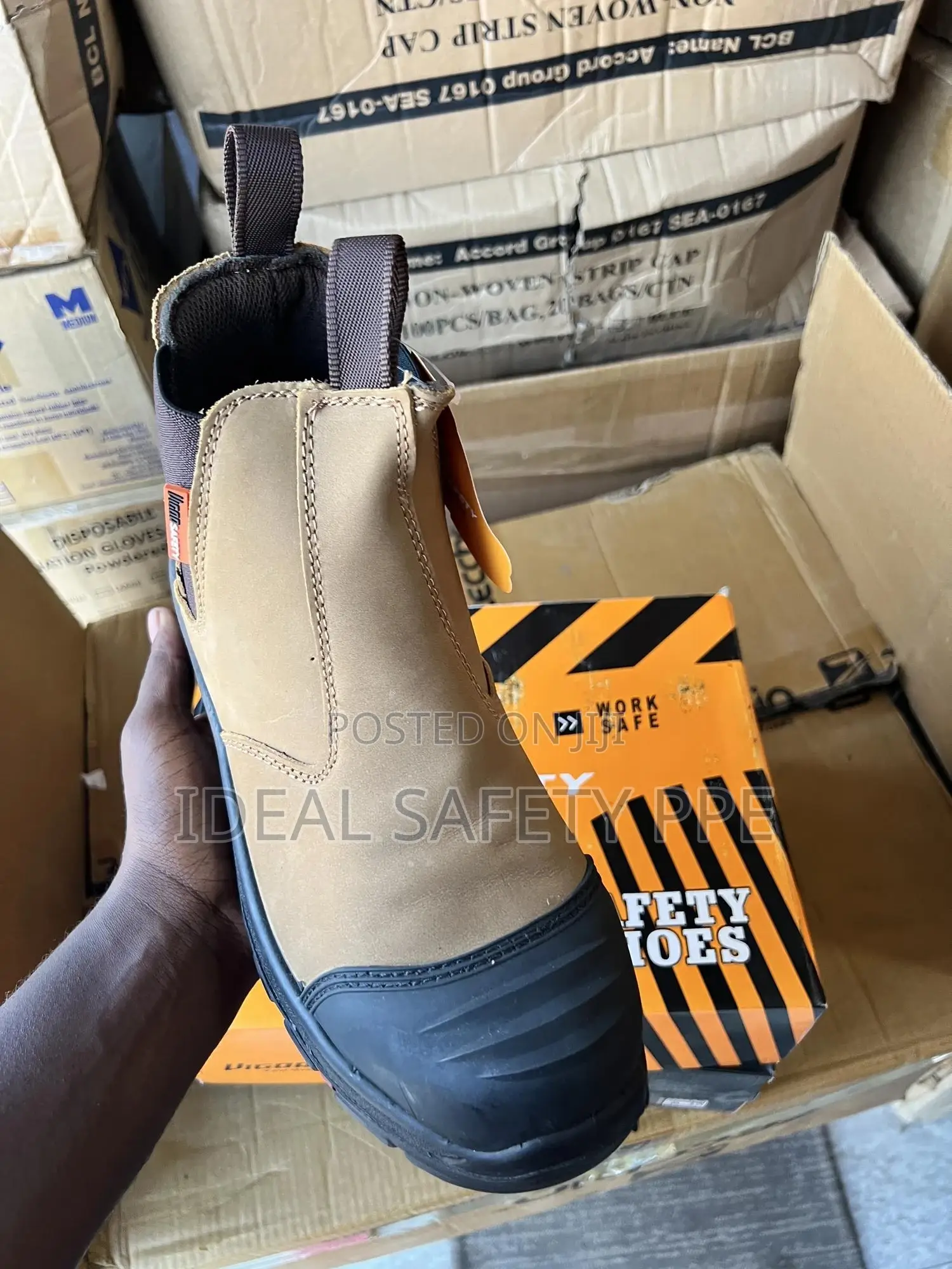 Hillson Safety Slip-on Safety Boot