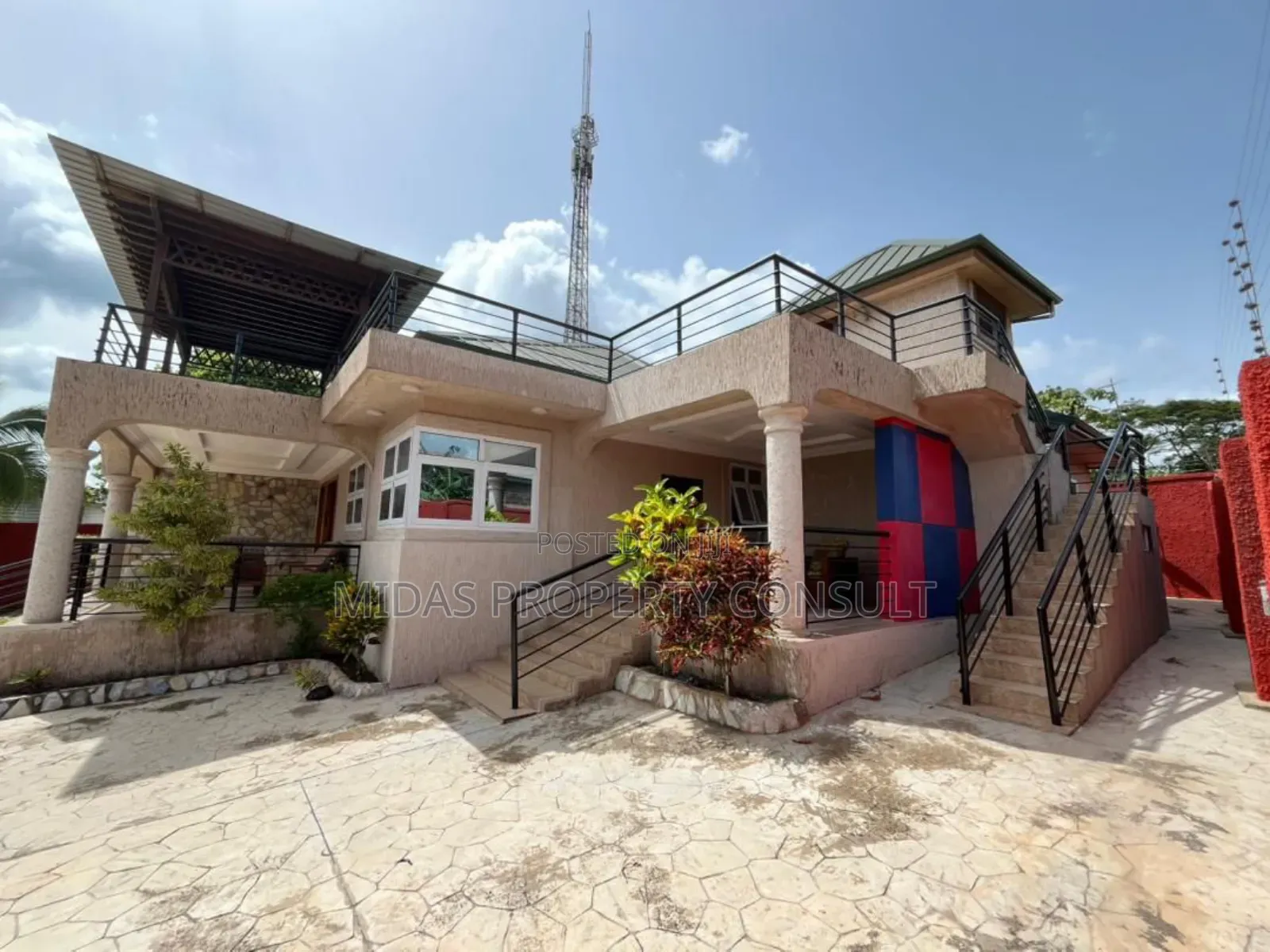 Furnished 4bdrm House in Akropong, Akuapim North for sale
